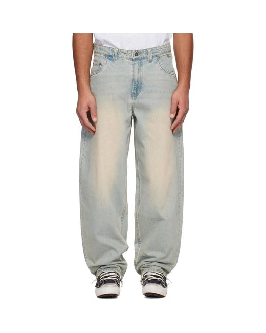 Jean Ample Bleu Dime pour homme en coloris Multicolor