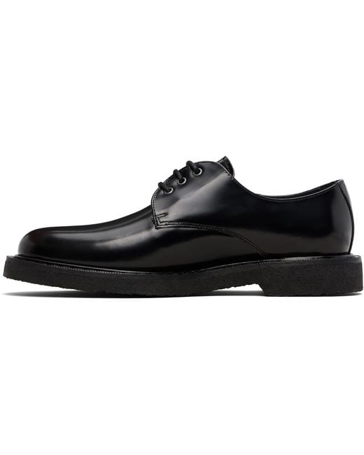 A.P.C. Black 'Les Derbies' Derbys for men