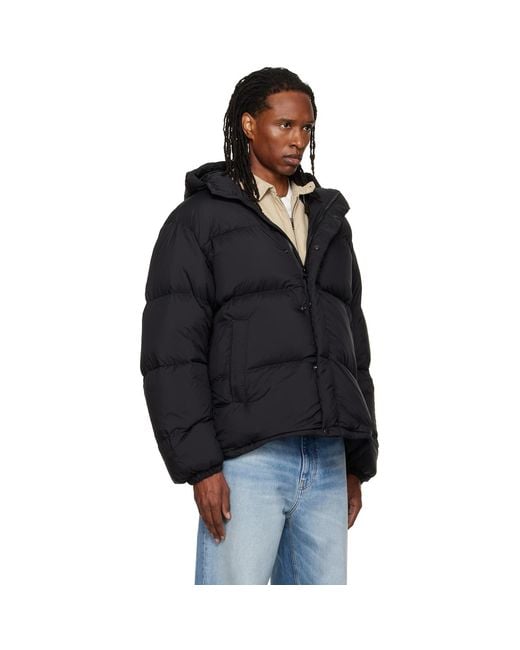 Canada Goose Black Sterling Puffer Down Coat for men