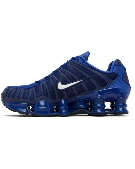 Nike Blue Shox Tl Sneakers