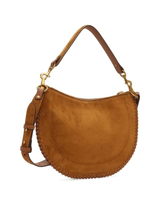 Isabel Marant Brown Tan Oskan Soft Zipped Bag