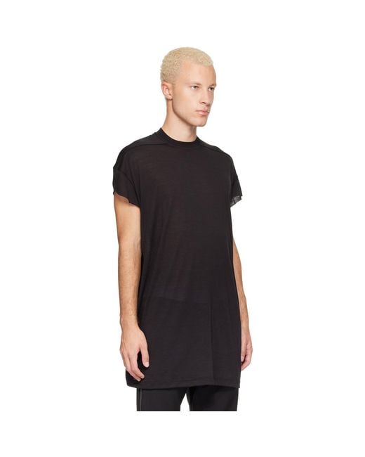 Rick Owens Black Tower Ricky S Jumbo S/S T-Shirt for men