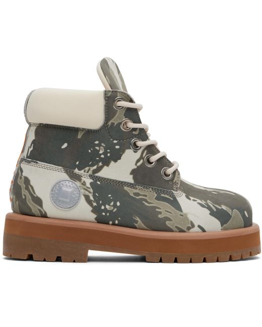 PDF Gray Khaki Strada Boots for men