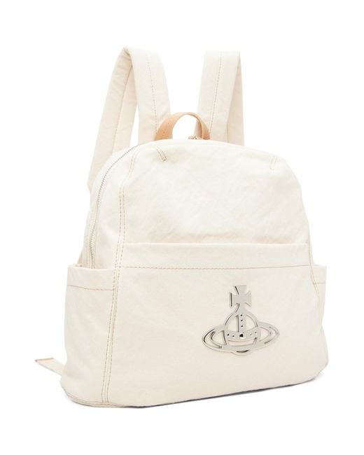 Vivienne Westwood Natural George Medium Backpack