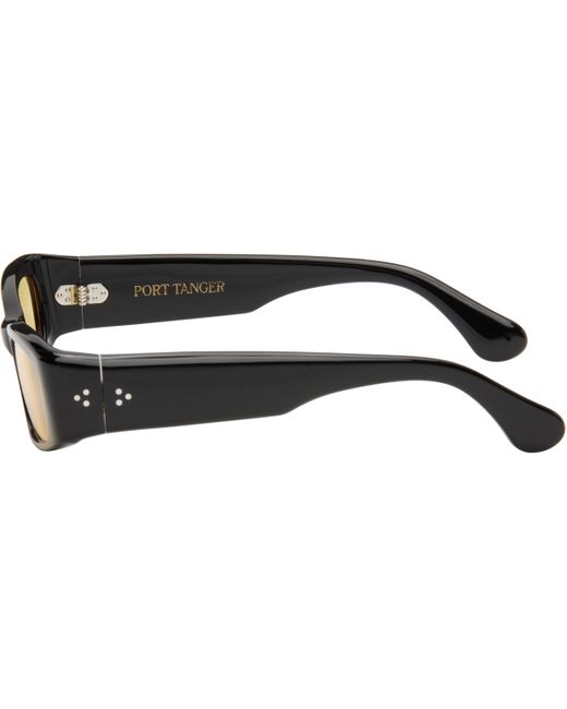 Port Tanger Black Ssense Exclusive Leila Sunglasses for men