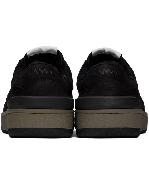 Lanvin Black 'the Clay' Sneakers