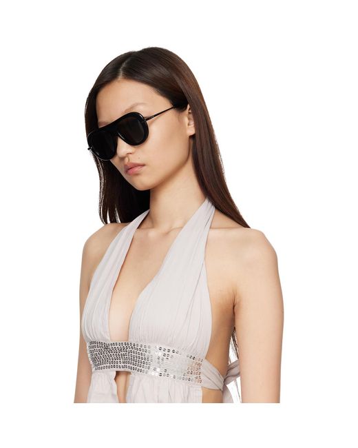 Loewe Black Slim Sunglasses