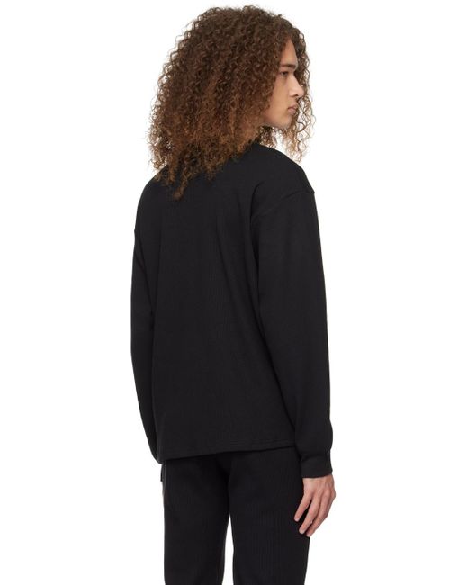 Alexander Wang Black Patch Sweatshirt for men