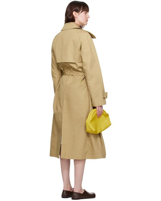 J.W. Anderson Multicolor Gathered Trench Coat