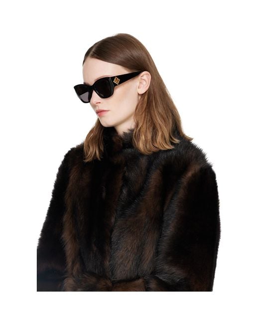 Fendi Gray Ff Diamonds Sunglasses