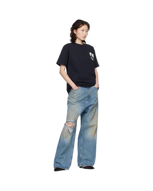 Rhude Black Moonlight Pack T-Shirt