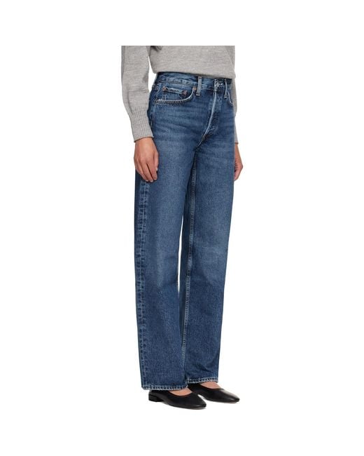 Agolde Blue Arc Jeans