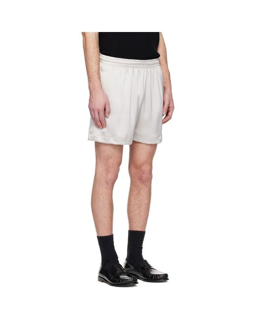 Ernest W. Baker Black Sport Shorts for men