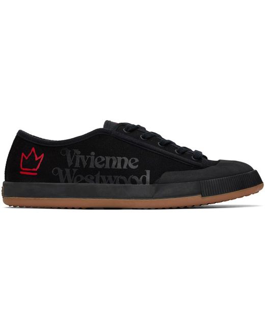 Vivienne Westwood Black Animal Gym Sneakers for men