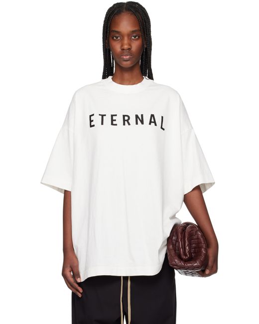 Fear Of God ホワイト Eternal ジャージ Tシャツ White