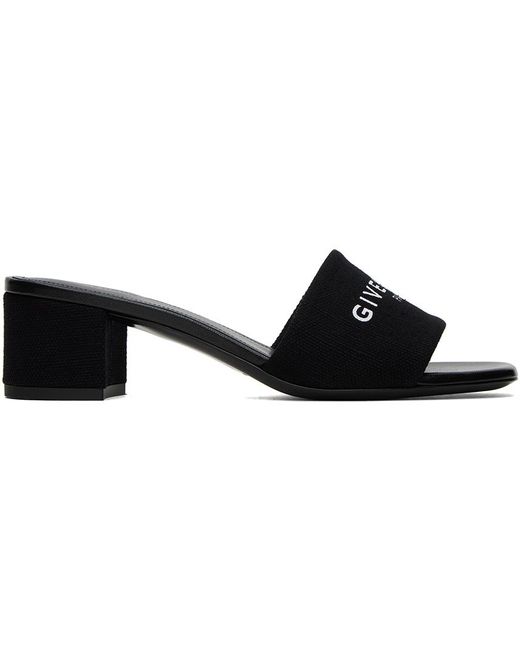 Givenchy Black 4g Heeled Sandals