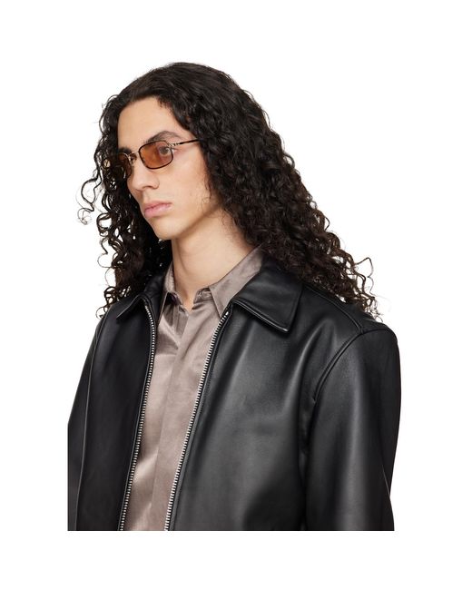 Oliver Peoples Black Brymer Sunglasses for men