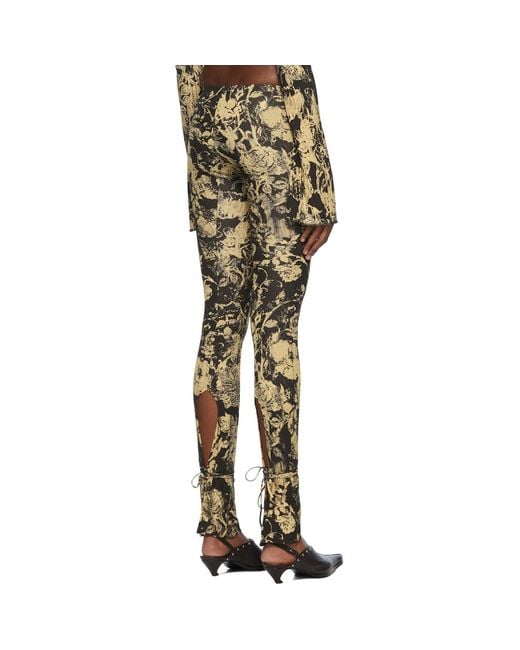 KNWLS Black Perse Trousers