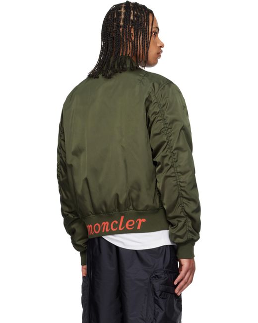 Blouson Aviateur Neper Kaki Et Rembourré En Duvet Moncler Genius pour homme en coloris Green