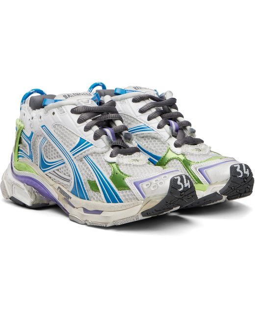 Balenciaga Blue Runner Sneakers