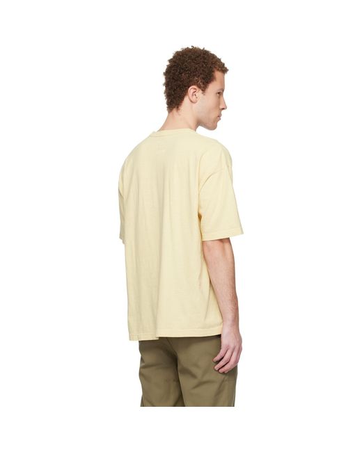 Visvim Natural Jumbo S/S Dmgd T-Shirt for men