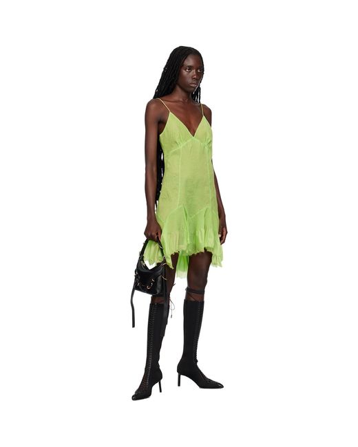 Givenchy Black Paneled Minidress