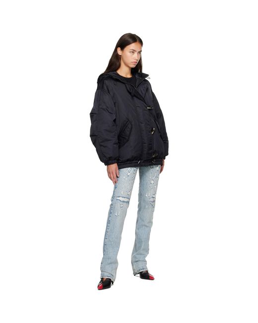 Isabel Marant Black Down Daisy Puffy Jacket