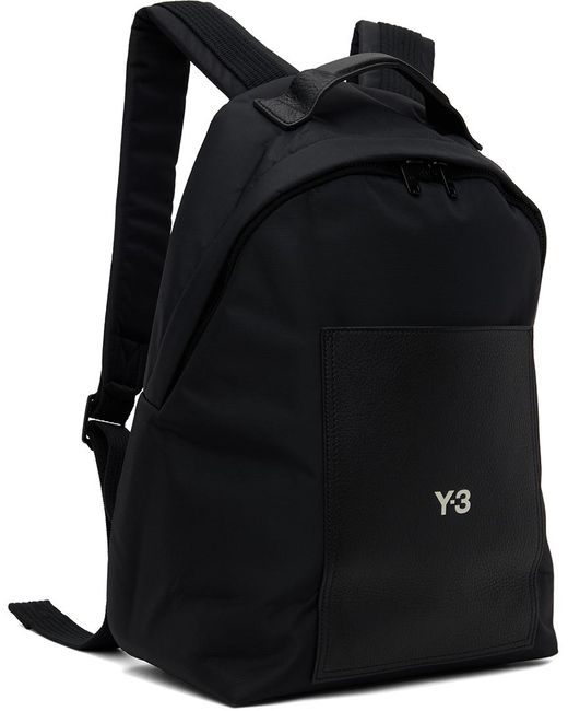 Y-3 Black Lux Gym Backpack