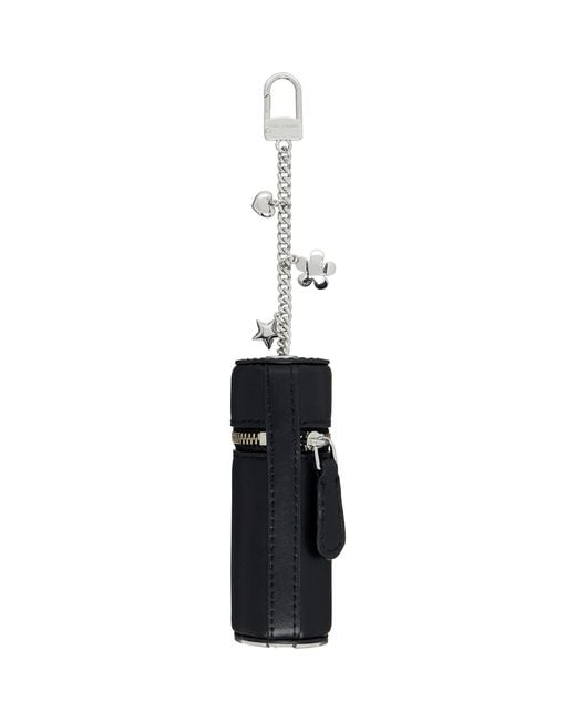 Marc Jacobs Black 'The Everyday Lipstick Case' Bag Charm