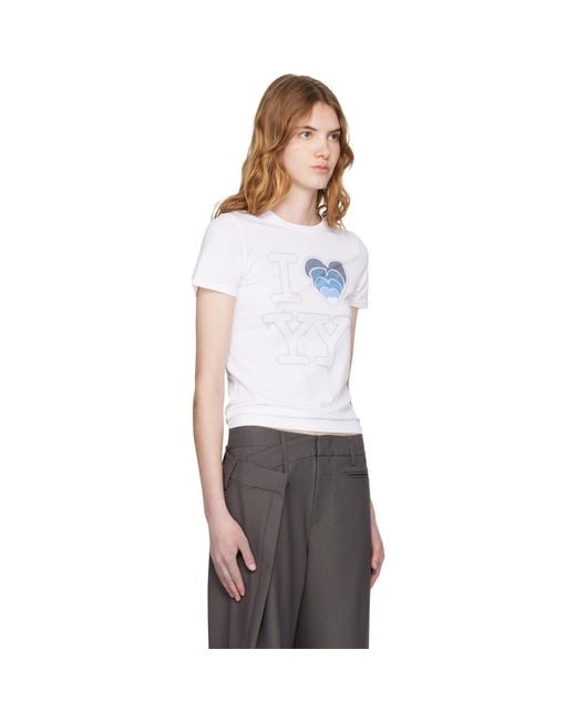 OPEN YY Black Ssense Exclusive 'I Love Yy' Baby T-Shirt