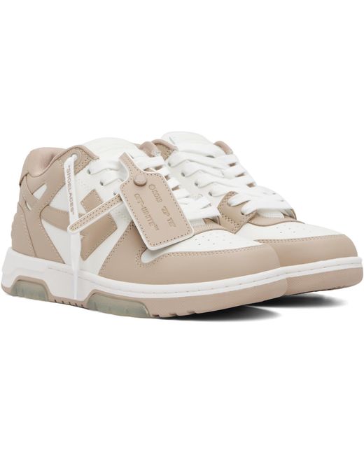 Off-White c/o Virgil Abloh Black 'Out Of Office' Calf Leather Sneakers for men