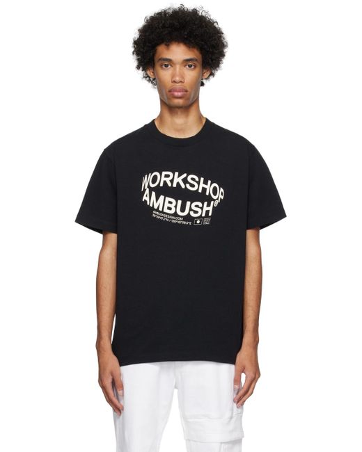 Ambush Black Revolve T-shirt for men