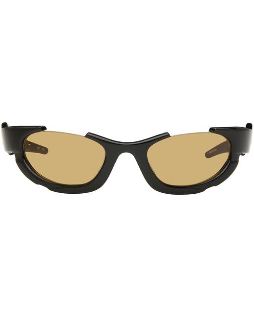 Feng Chen Wang Black Phoenix Sunglasses for men