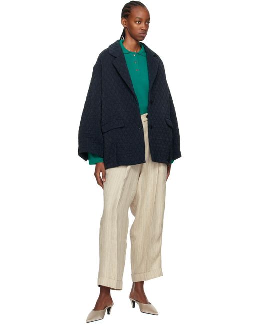 Cordera Natural Loose-Fit Trousers