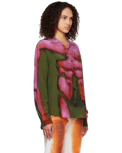 Y. Project Jean Paul Gaultierエディション カーキ シャツ レッド | Lyst