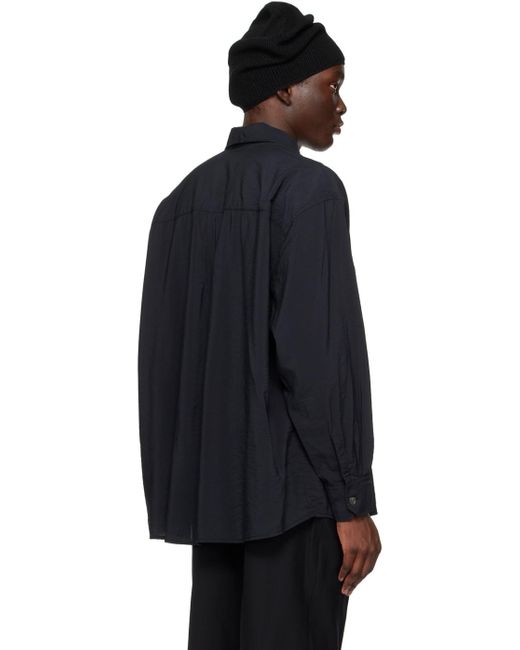Our Legacy Black Borrowed Shirt for men