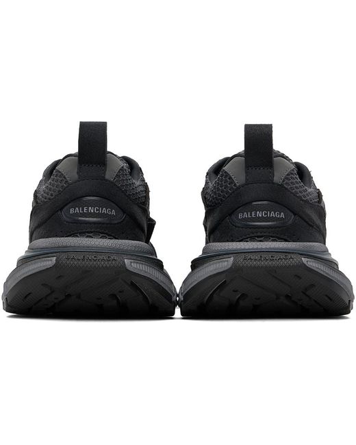 Balenciaga Black & Gray 3xl Sneakers