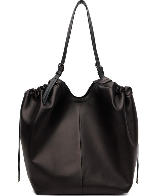 Maison Margiela Black Drawstring Tote for men