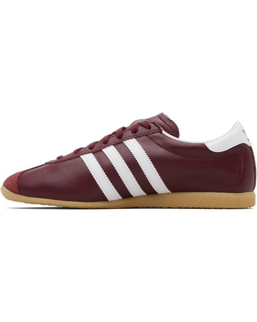 Adidas Originals Black Burgundy Paris Sneakers for men