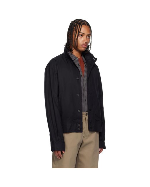 Our Legacy Mock Bomber Jacket in Black for Men | Lyst