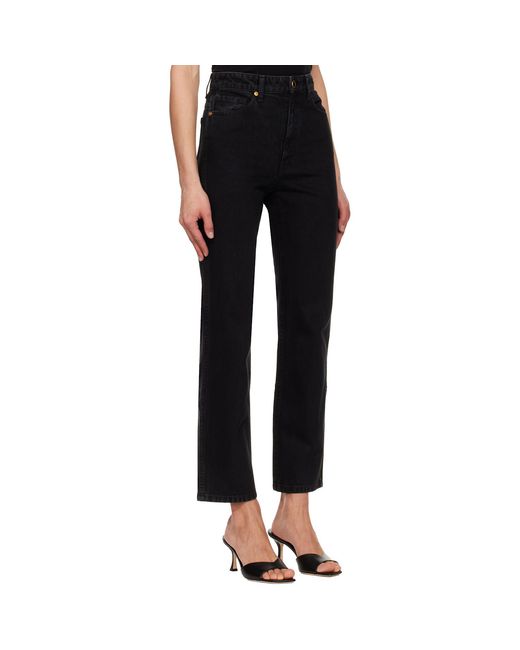 Khaite Black Abigail Jeans