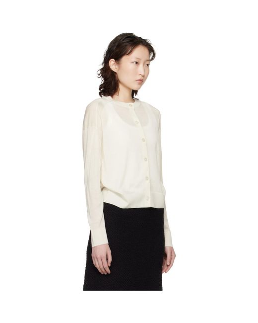 Loulou de Saison White Off- Kita Cardigan
