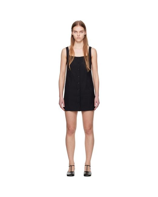 Loulou de Saison Black Idon Minidress