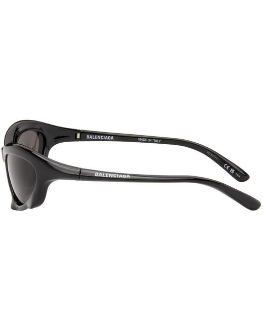 Balenciaga Black Bat Sunglasses for men