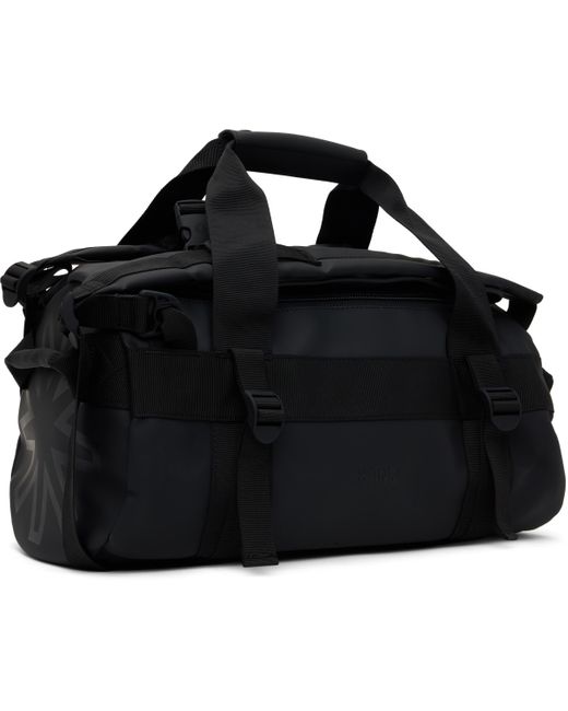 Rains Black Texel Mini Duffle Bag for men