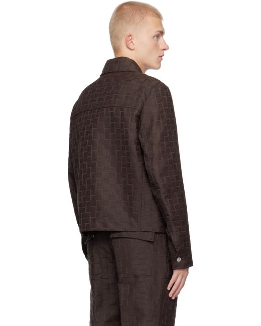 Ferragamo Black Monogram Jacket for men