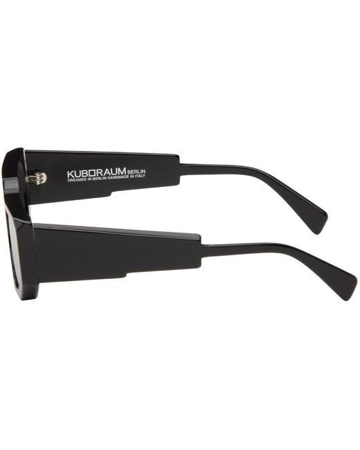 Kuboraum Black U8 Sunglasses for men