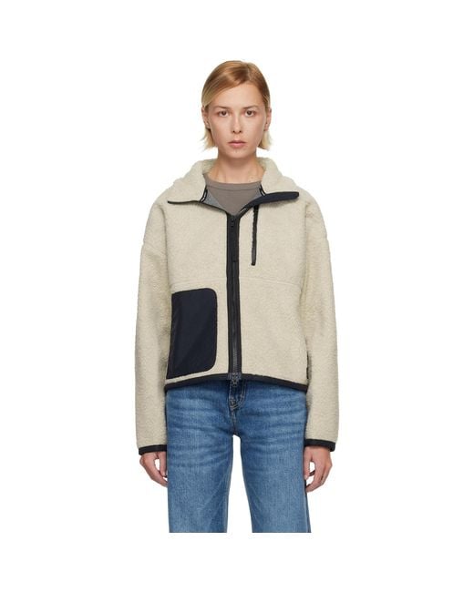 Canada Goose Blue Simcoe Zip Up Fleece Jacket