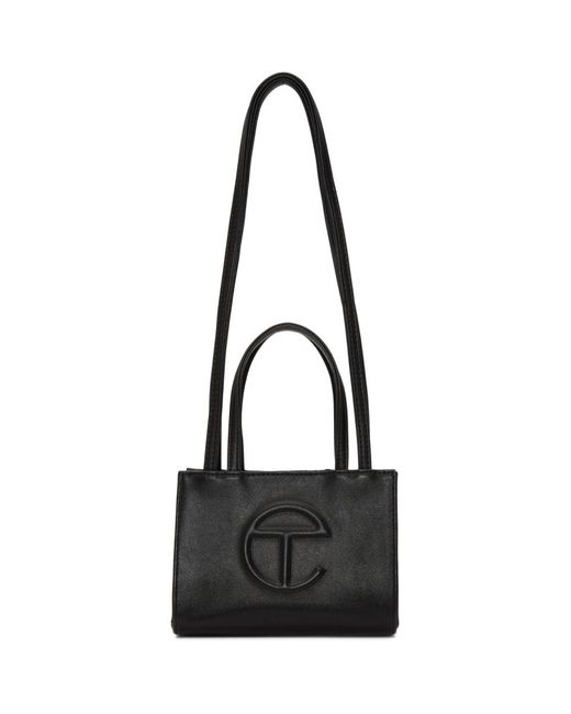 Telfar Black Small Shopping Bag | Lyst UK