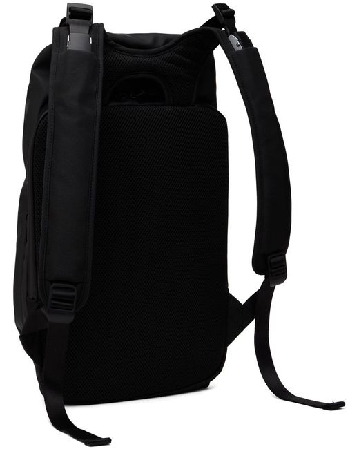 Côte&Ciel Black Saru Obsidian Backpack for men
